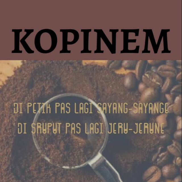 

Kopi Robusta Original 200gr