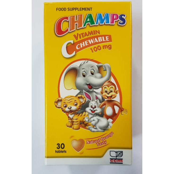 Champs Vitamin C tablet kunyah