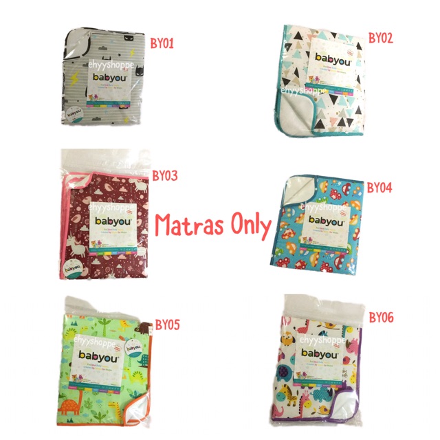 Matras Perlak Set Babyou Baby Land Bedding Set Guling Bantal Peyang