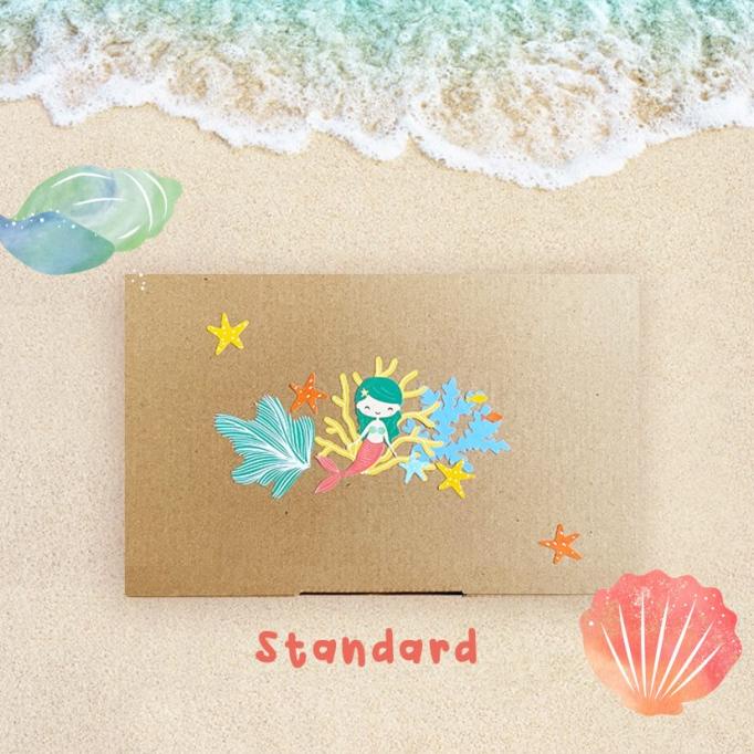 

NEW! Make With Emma Art Kit: Mermaid Wooden Plaque (Pastel color)
