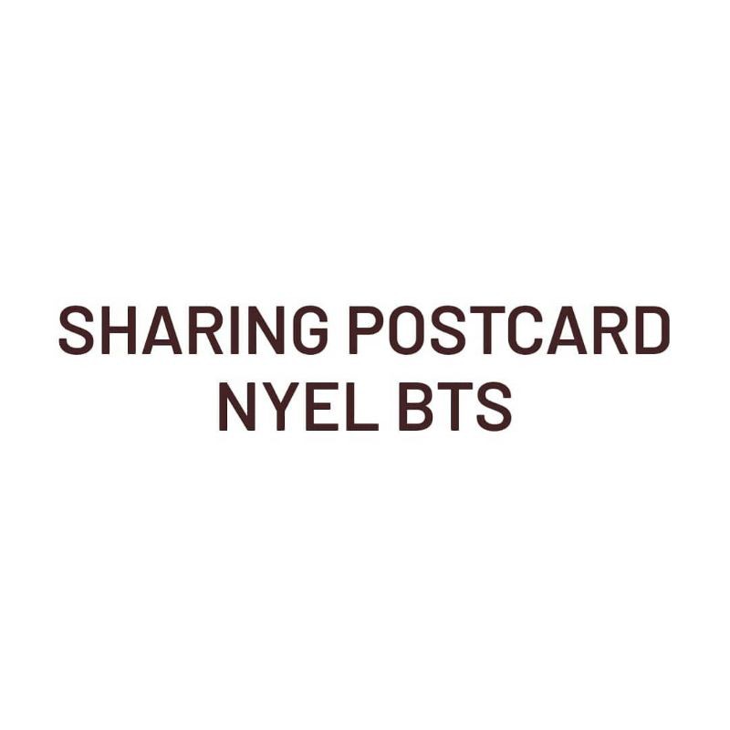 Sharing PC Nyel BTS Asyifa