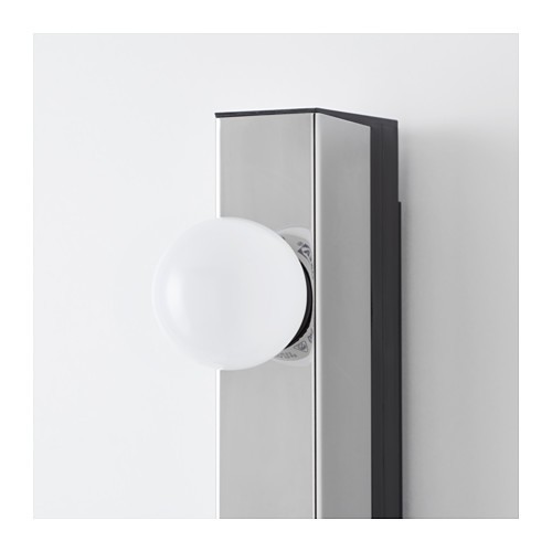 MUSIK Lampu dinding 60 cm dilapisi krom