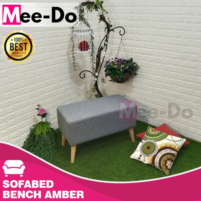 MEE DO Bench Amber / Stool Doubleseat / Sofa Kursi Puff Panjang