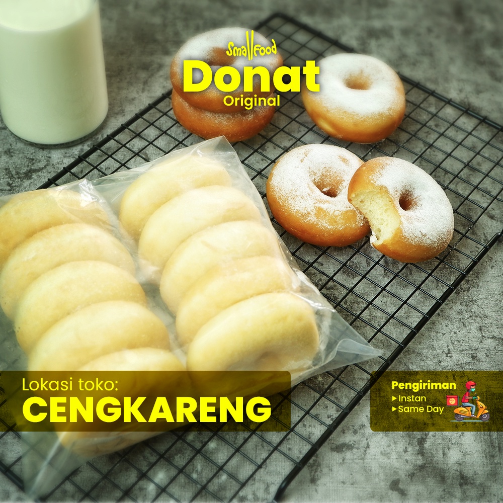 

Donat COCO - Classic Original Premium Doughnut Donut Enak isi 10 - Smallfood - Bukan Donat Kentang