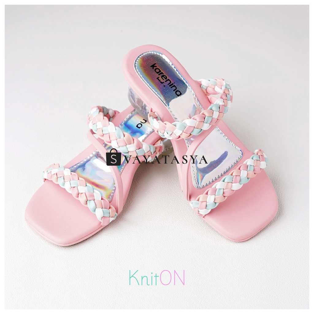 Vayatasya Karenina | Knit ON / Sandal Slip-on anak perempuan tali