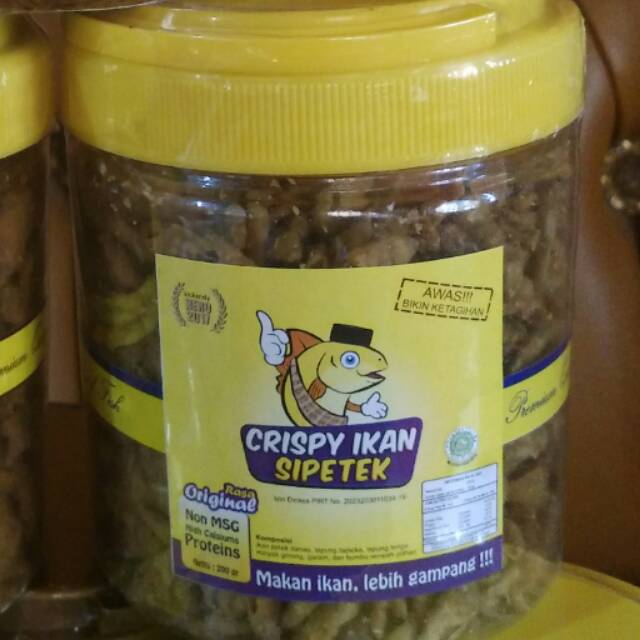 

Crispy Ikan Sipetek ORIGINAL