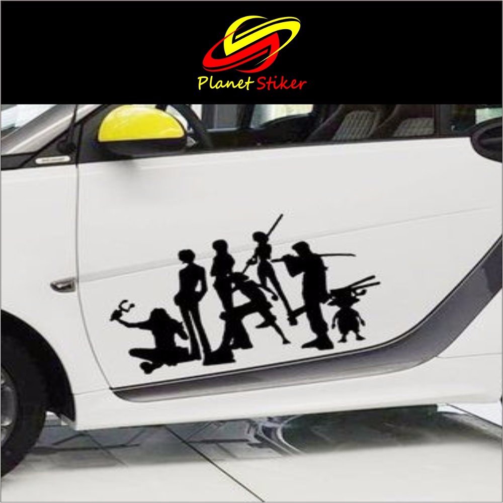 Cutting Sticker Stiker Mobil One Piece Stiker Kap Mobil Dan Stiker