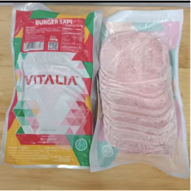

Vitalia Burger Sapi Besar 250 gr