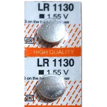 Battery LR-1130 Batere - Baterai LR1130/ AG10 Batre AG-10 Button Cell