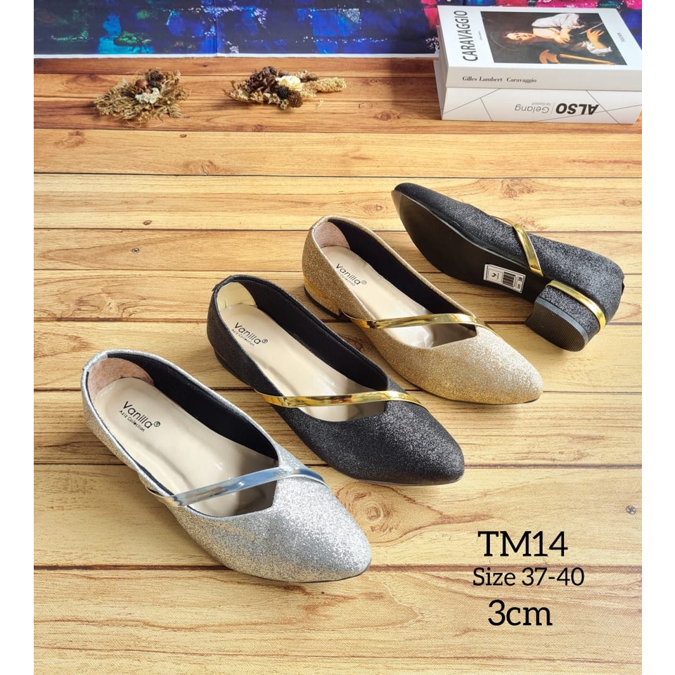 ABBUSHOES TM 14  pantofel pasir  Hak tahu Modis Murah Berkualitas Ready Size All