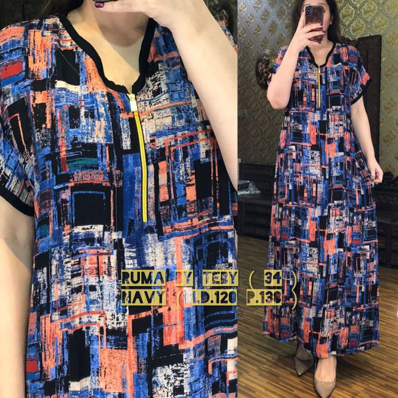 DASTER ARAB TEBY RUMA SERIES RAYON VISCOSE BIG SIZE BY TEBY ORI-5