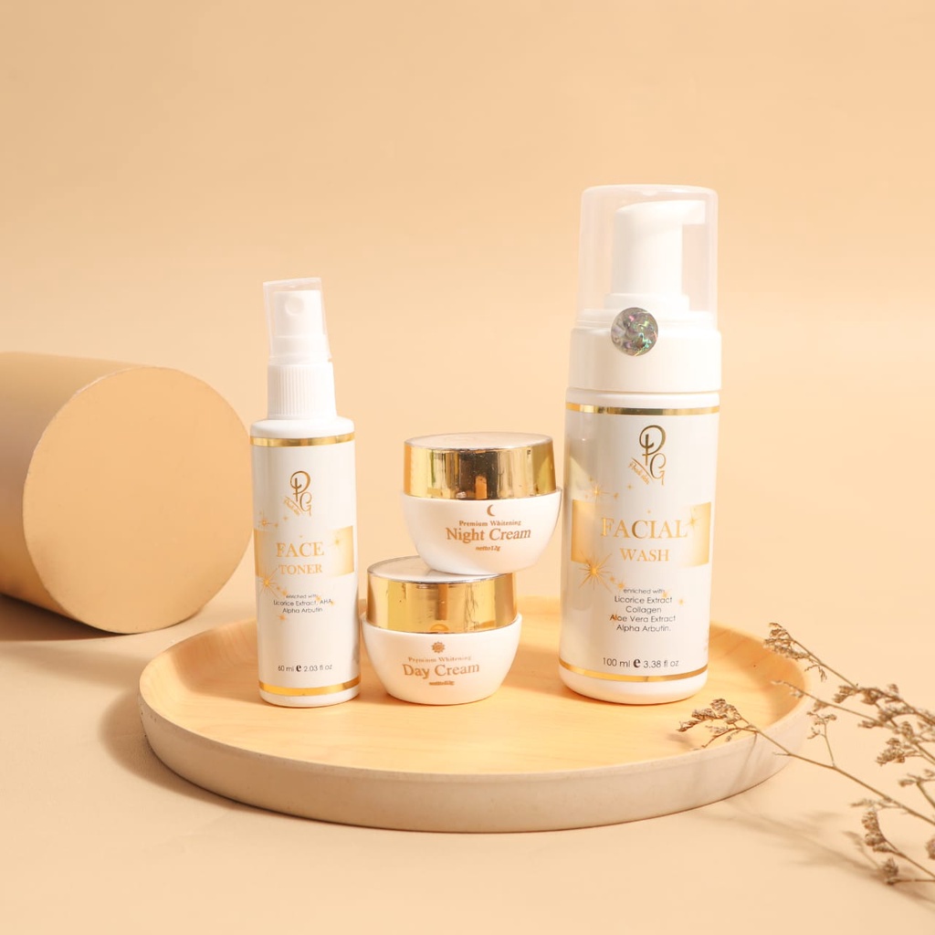 Paket Skincare Pradiskin Glowing Premium Face Basic memutihkan (4in1)-2