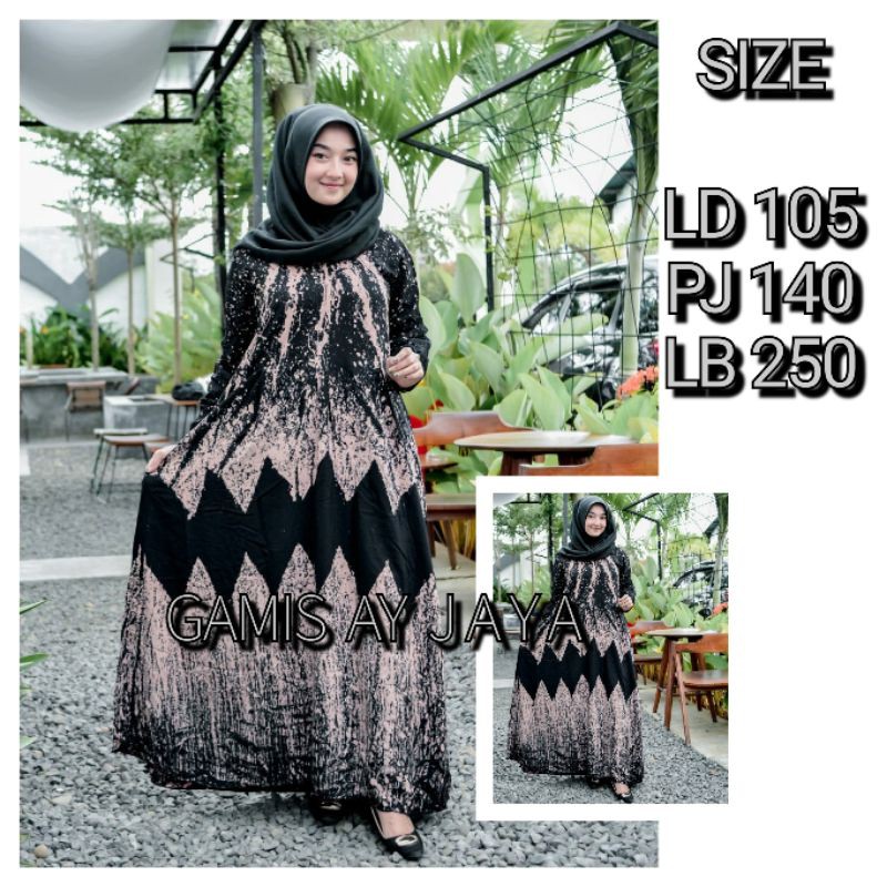( S M L XL XXL ) Gamis Rayon Premium Gamis Twill - Gamis Syari - Daster Twill - Gamis Terbaru 2021