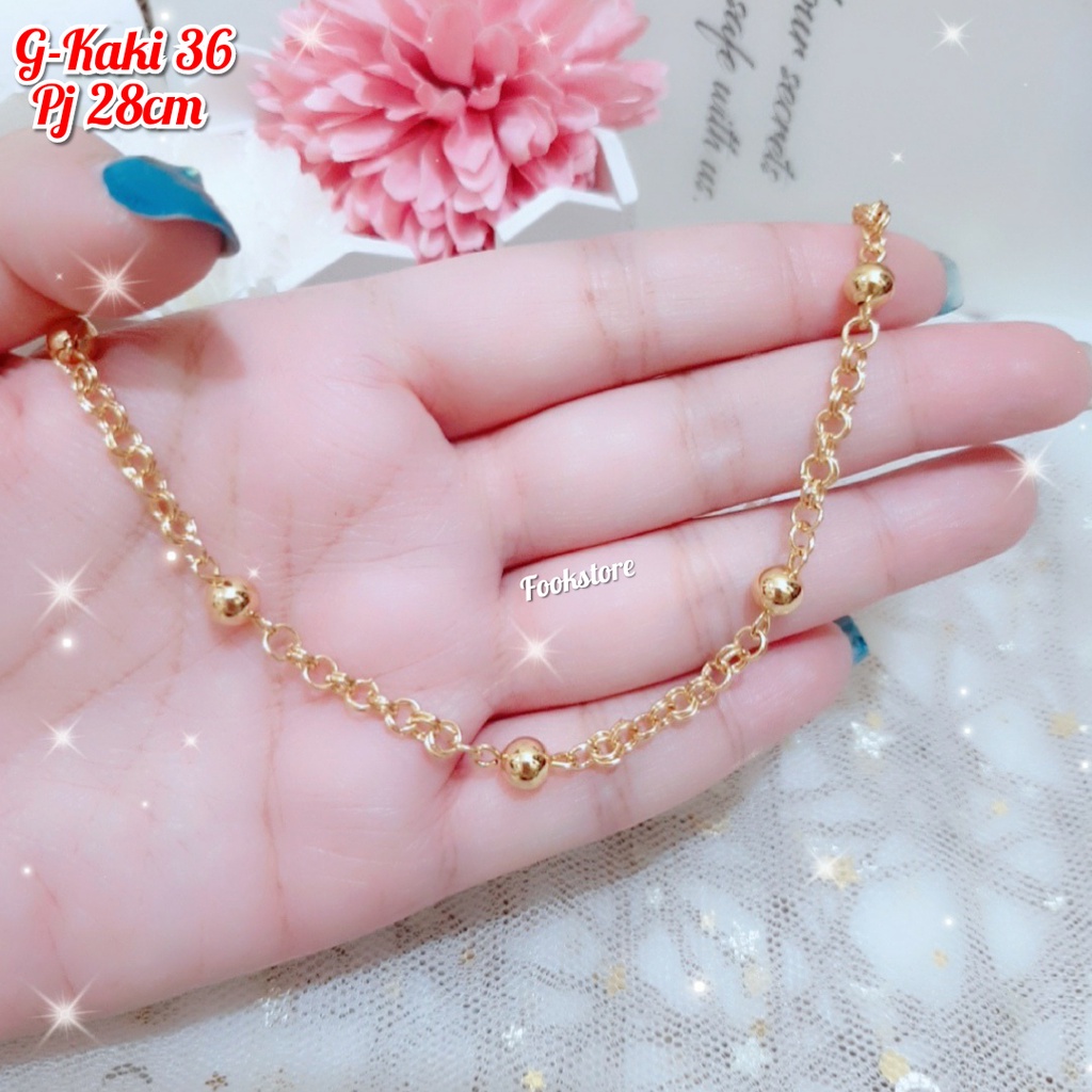 TERLARIS GELANG KAKI DEWASA MODEL KOREA-G-KAKI 36