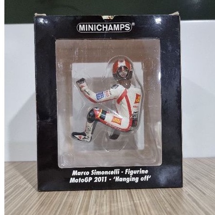 Minichamps figure MotoGP Marco Simoncelli Hanging Off.(LE.1.158)