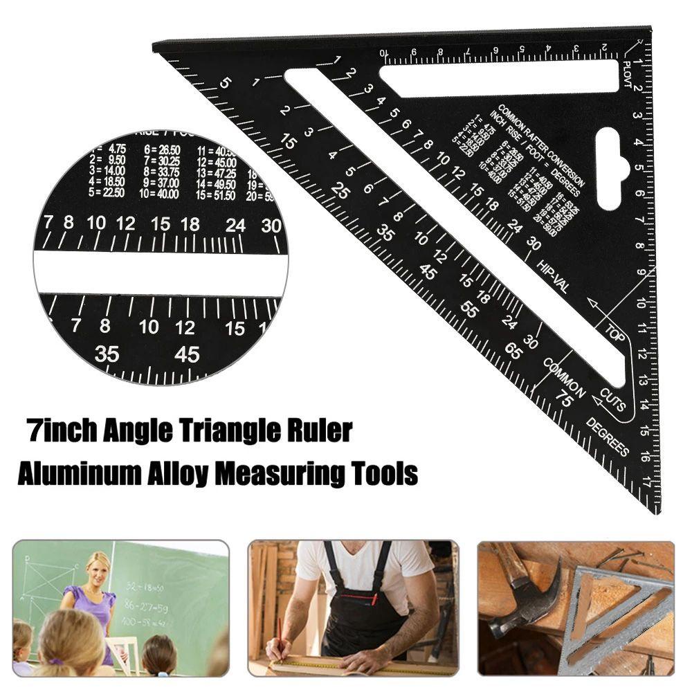 POPULAR Populer Penggaris Segitiga Kualitas Tinggi Untuk Bangunan Framing Tools Gauges Metric Measuring Ruler