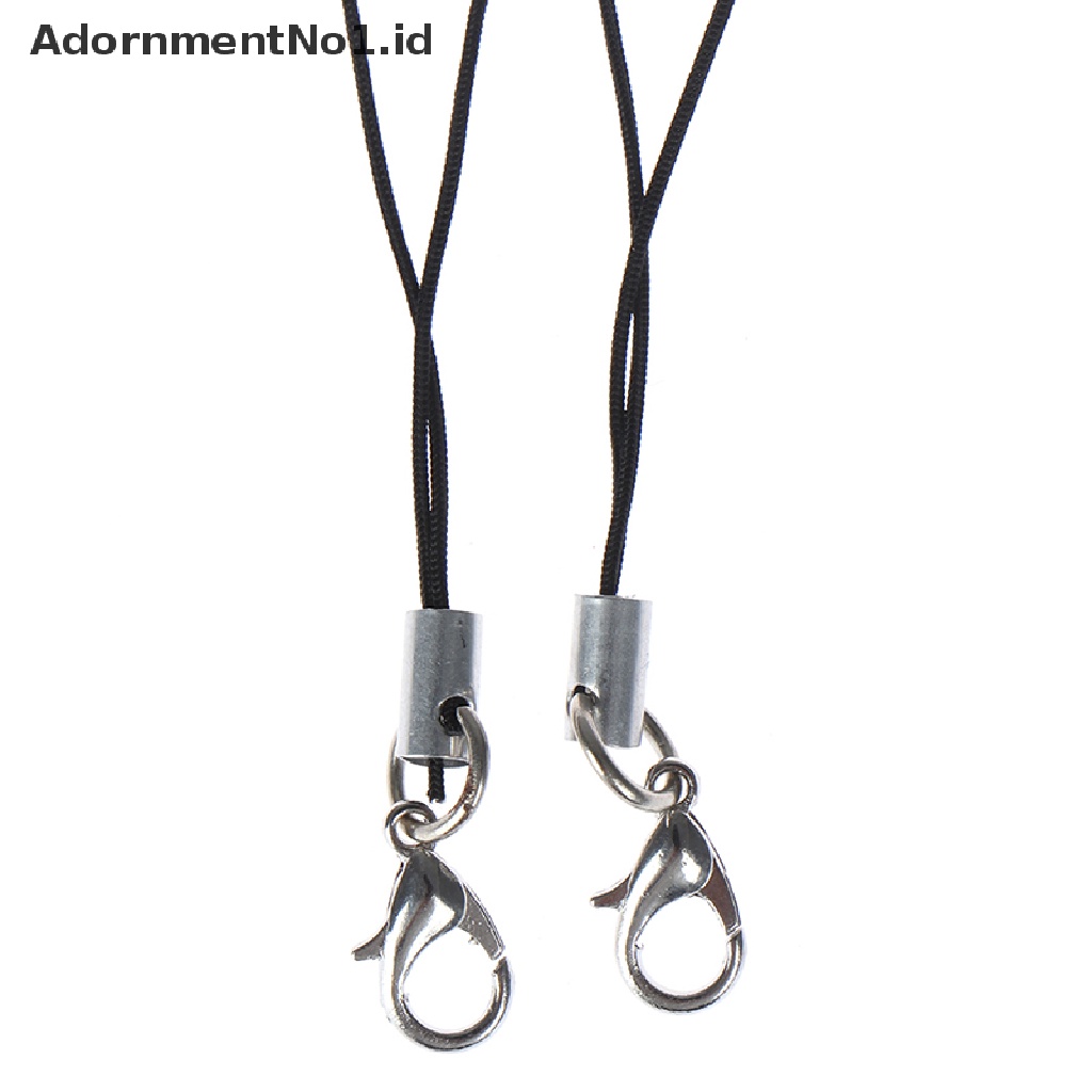 (AdornmentNo1) 10pcs Tali Lanyard Gantungan Kunci Untuk Flashdisk USB (ID)