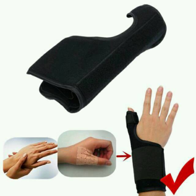 Thumb splint. for de quervain . finger wrist support