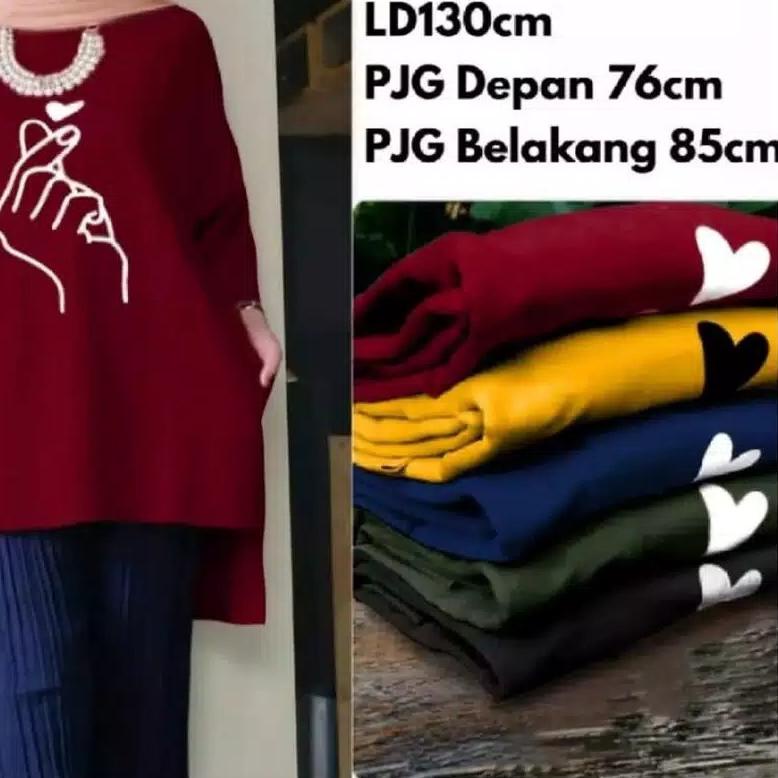 ❃ TUNIK WANITA / TUNIK WANITA JUMBO /TUNIK WANITA TERBARU 2020 KEKINIAN MOTIF SARANGHAE JUMBO ♔