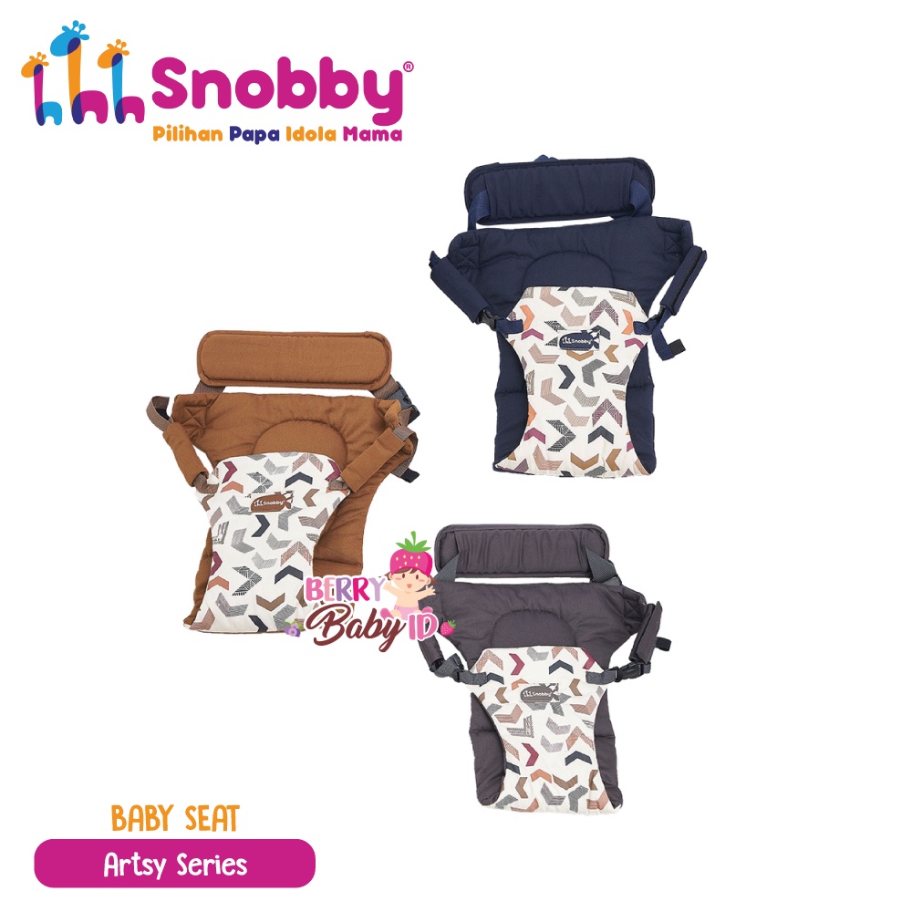 Snobby Baby Seat - Dudukan Bayi Sabuk Boncengan Tempat Duduk di Motor Berry Mart