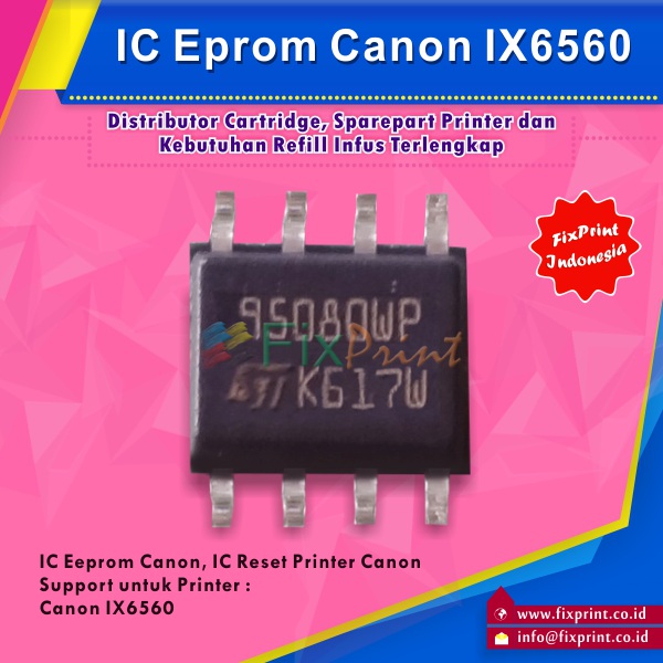 IC Eprom Canon ix6560- IC Eeprom Canon ix6560- IC Counter 6560 FSB3350