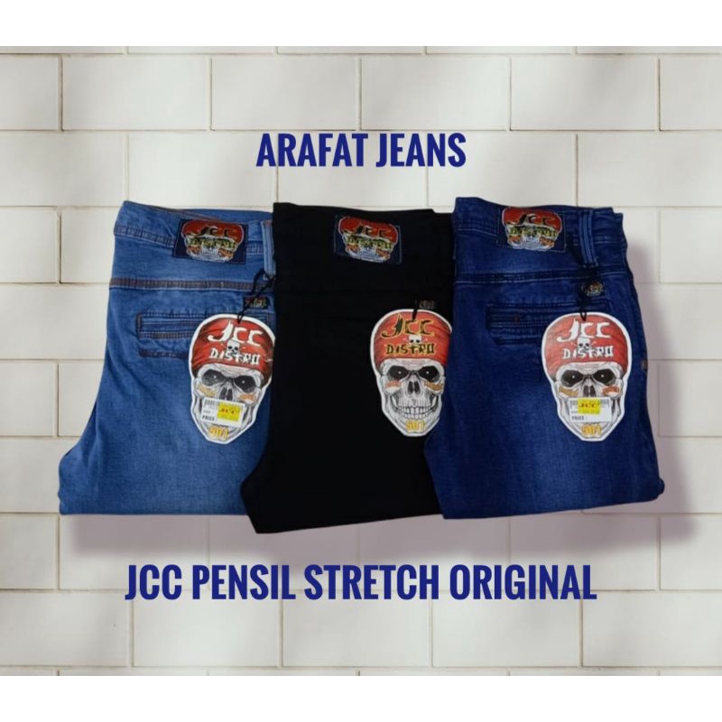 YU7 CELANA JCC PENSIL ORINAL PANJANG PRIA STRETCH DISTRO