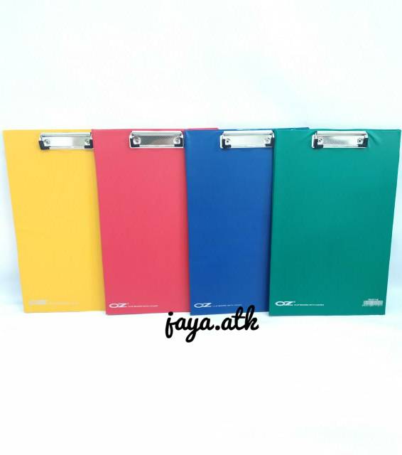 CLIPBOARD WITH COVER FOLIO PAPAN JALAN LIPAT CLIPBOARD FOLIO PAPAN UJIAN PAPAN DADA FOLIO F4 PVC OZ