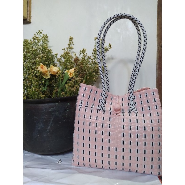 TAS ANYAM JALI-JALI MOTIF SIZE M