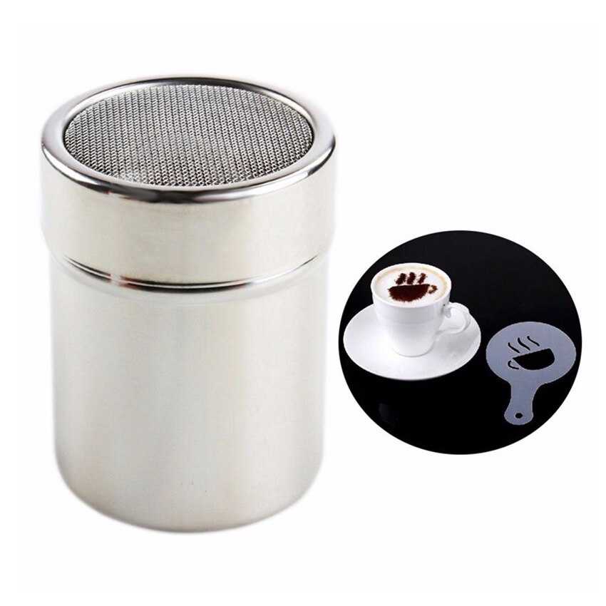 

LCKMNOFFCLL Huanyi Penabur Bubuk Stensil Kopi Coklat Gula Serbaguna - HY18041504