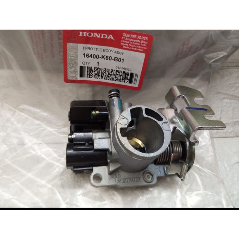 throttle body Assy Vario 125LED tahun 2015 keatas 16400-K60-B01