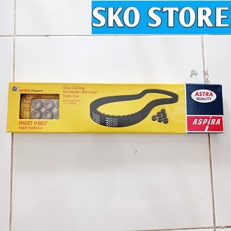 Vbelt H2-231PA-K35-1200 Aspira Vanbelt Vanbel V belt V-belt + Roller Vanbelt Vario 125 ESP Original Murah