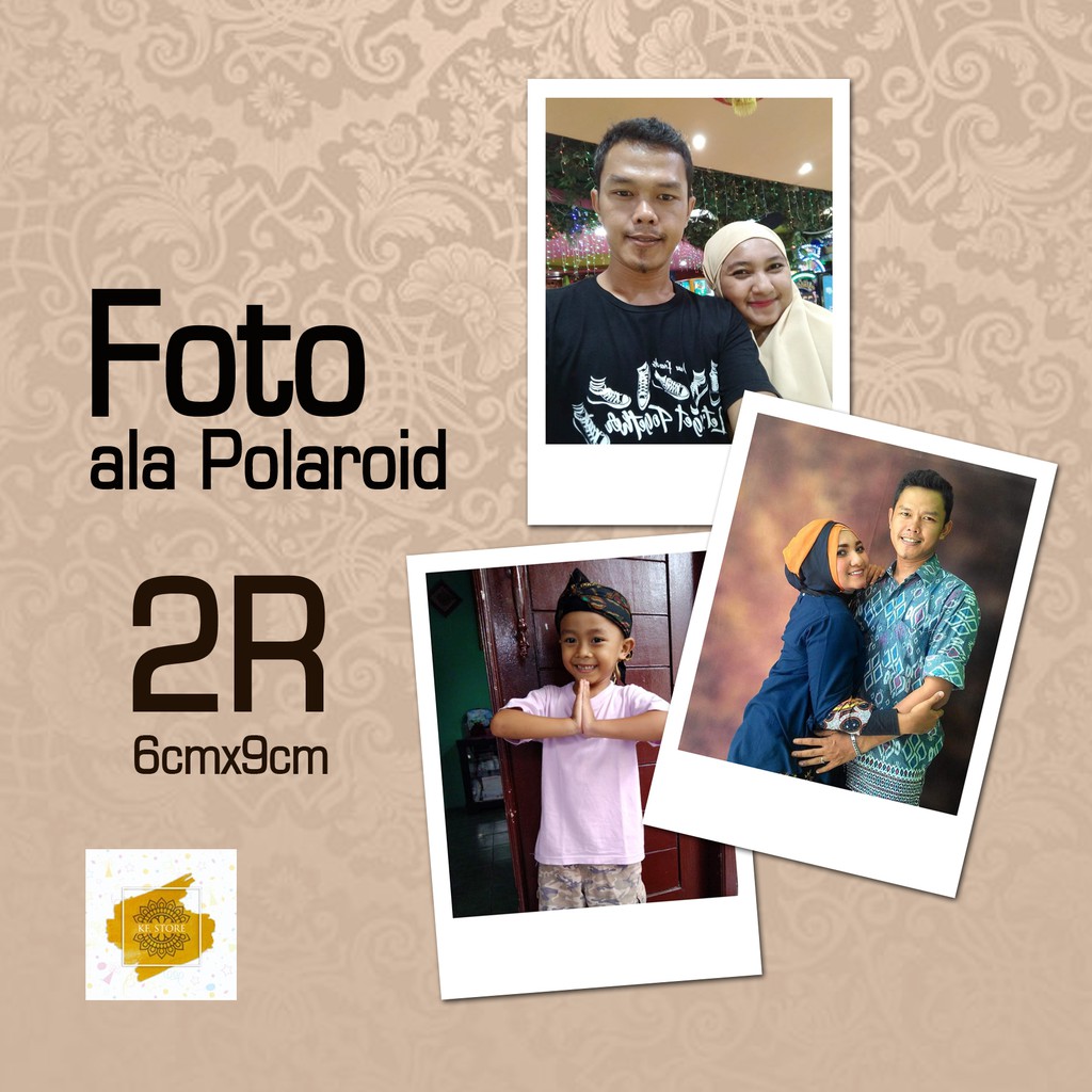 cetak foto 2r atau ala polaroid kertas asli fujifilm digital lab