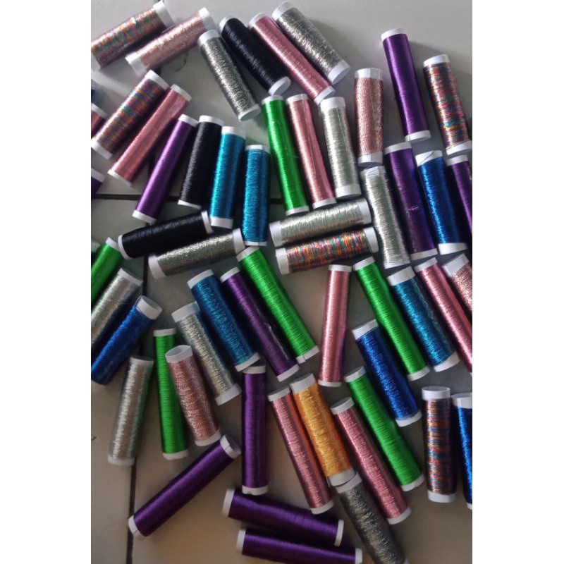 benang lilit variasi hiasan tali joran pancing wrapping fariasi untuk lilitan joran terlaris