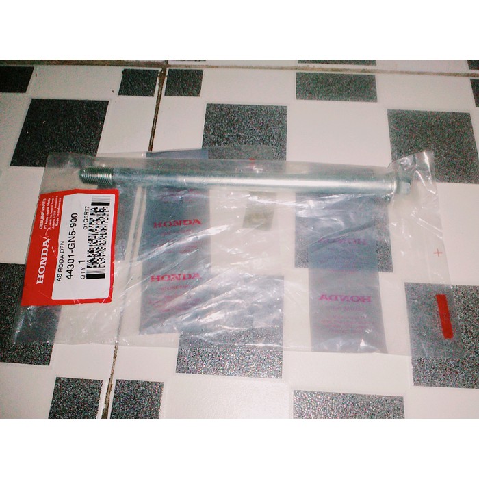 onderdil as roda depan honda astrea grand ori AHM