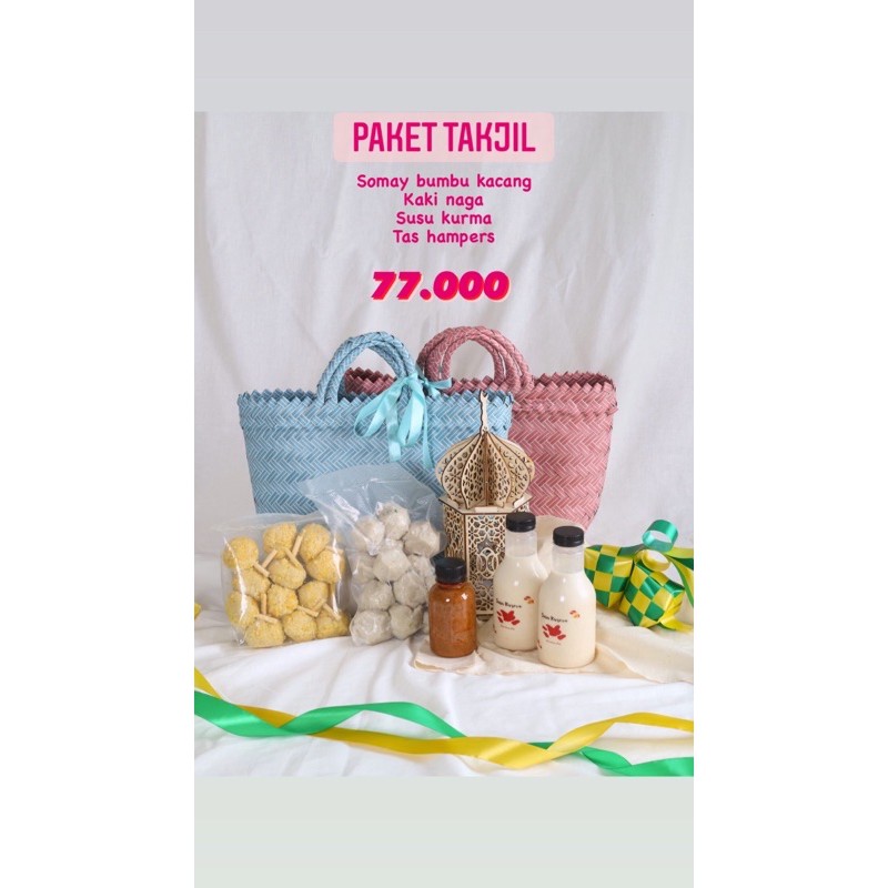 

HAMPERS LEBARAN /SOMAY/KAKI NAGA/SUSU KURMA/TAS HAMPERS