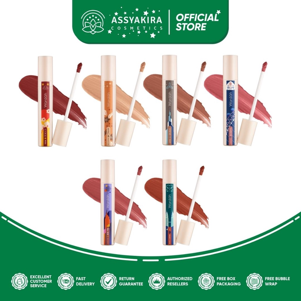 Wardah Colorfit Last All Day Lip Paint