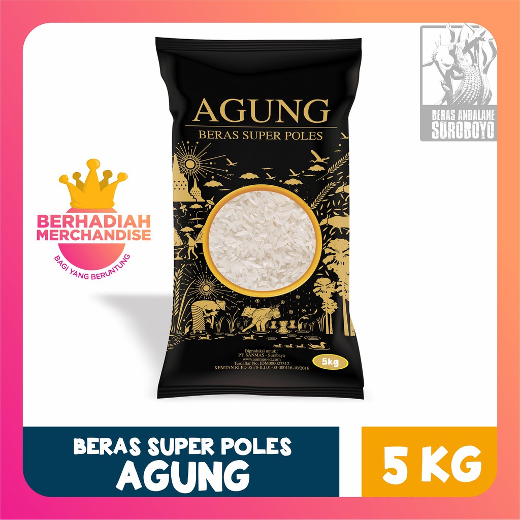 

Beras Agung @5Kg