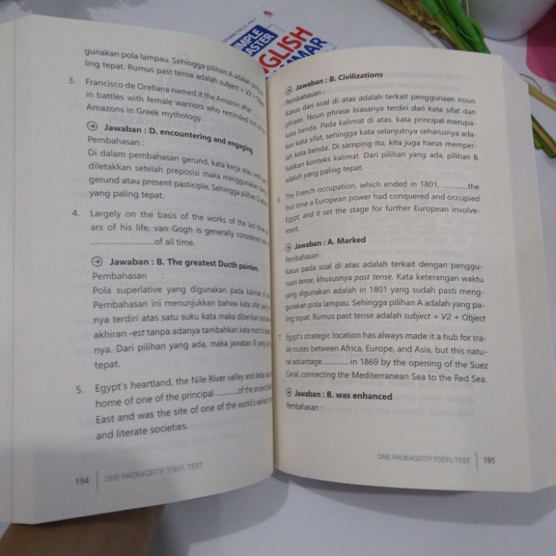 PAKET LENGKAP BELAJAR TOEFL BUKU SMART POCKET TOEFL & SMART MASTER ITP TOEFL SKOR 600++-2