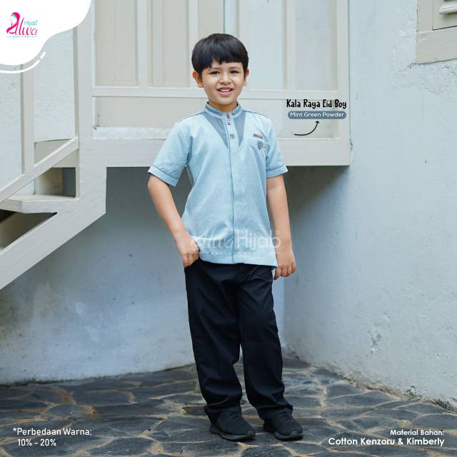Koko Anak  kala raya Alwa hijab
