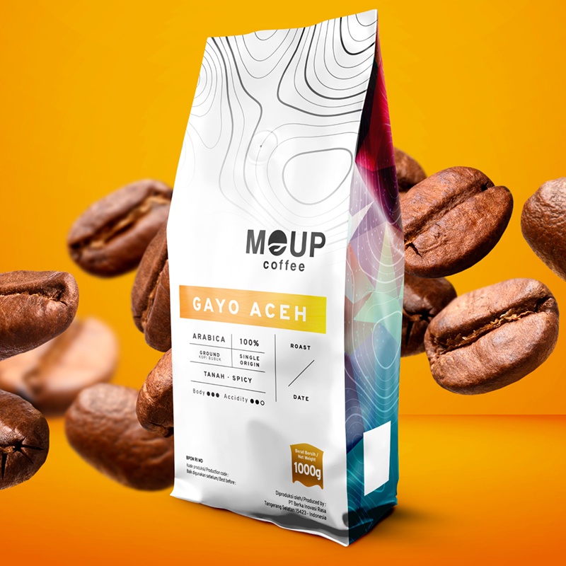 

KOPI GAYO ACEH MOUP-Coffee 1000gr Biji Paling Murah Terbaik Grade A