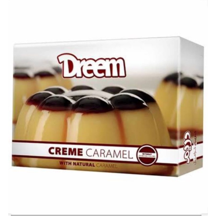 

DREEM Pudding Susu Karamel instant asli Mesir