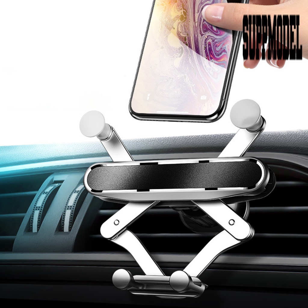 Stand Holder Handphone Gravitasi Universal Untuk Kisikisi Ac Mobil