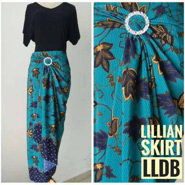 Rok Lilit Batik Lldb Kain Lilit Rok Serut Rok Panjang Bawahan Kebaya Free Gesper Shopee Indonesia