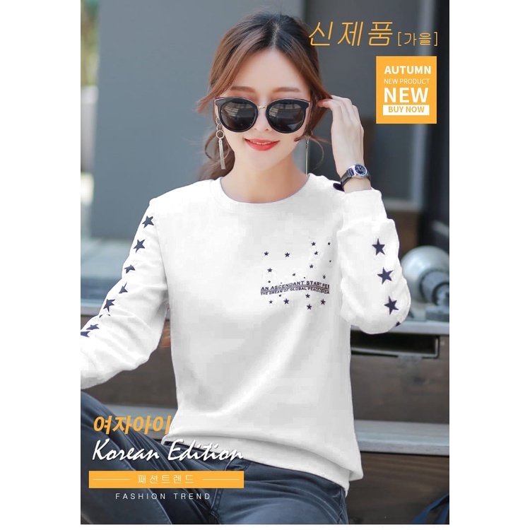 ATASAN KOREA  / ATASAN WANITA LENGAN PANJANG / KAOS WANITA / ATASAN CEWEK / ATASAN WANITA / ATASAN C