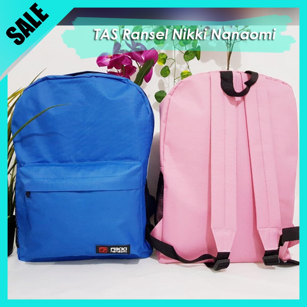 Tas Ransel Sekolah Cewek Nikki Nanaomi Tas Ransel Sekolah Remaja Tas Ransel Sekolah Wanita Murah