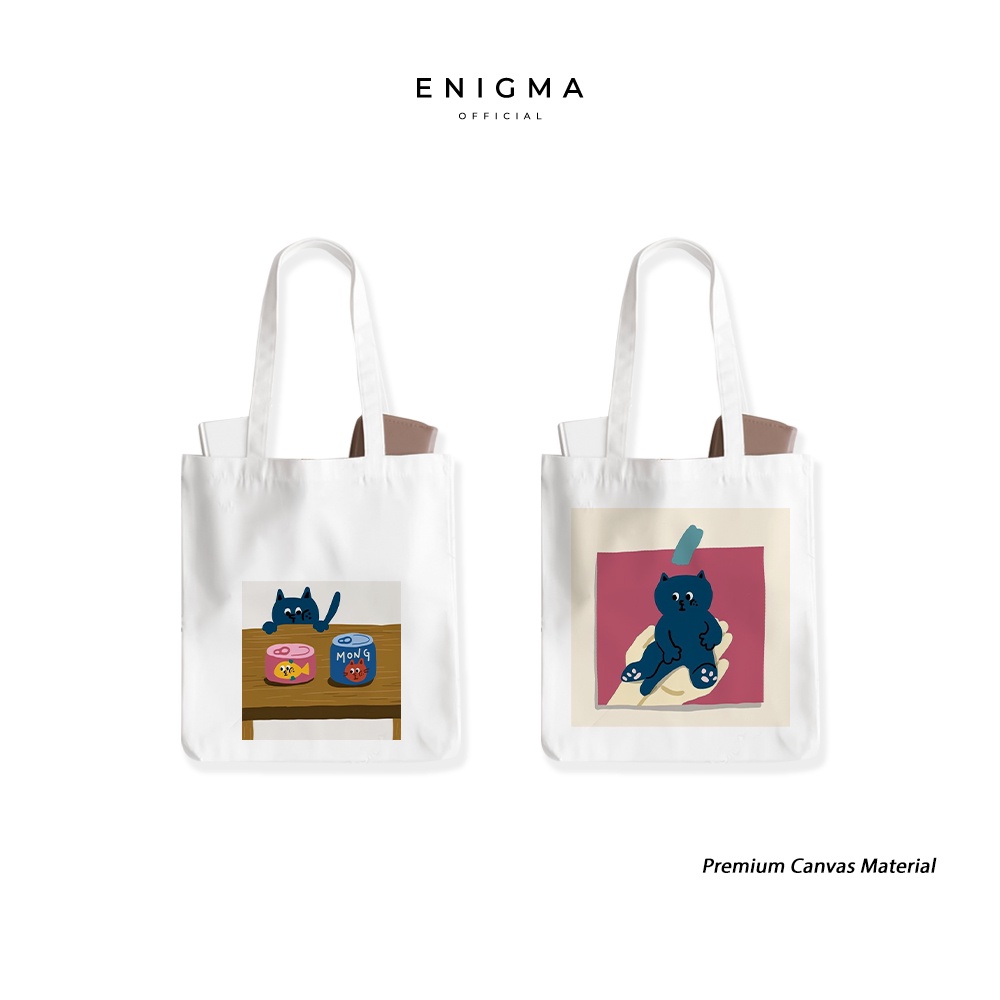 TERBARU TOTEBAG KANVAS AESTHETICS ORIGINAL ENIGMA OFFICIAL TOTEBAG WANITA TAS TOTE BAG