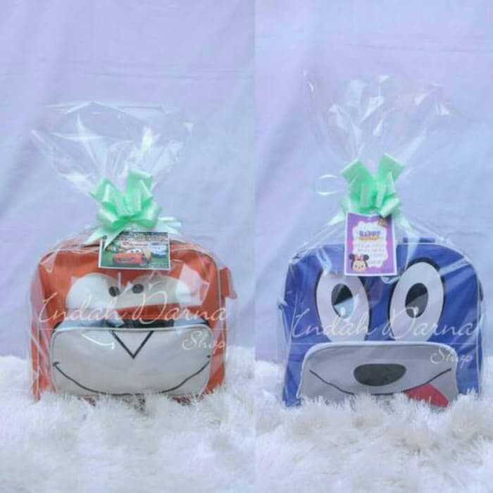 

souvenir ulang tahun anaktas slempang animalmurah lucu