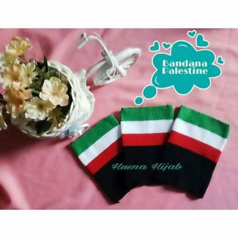 [HUSNA COLLECTION] Ciput Rajut Palestine Ecer / Ciput Palestina