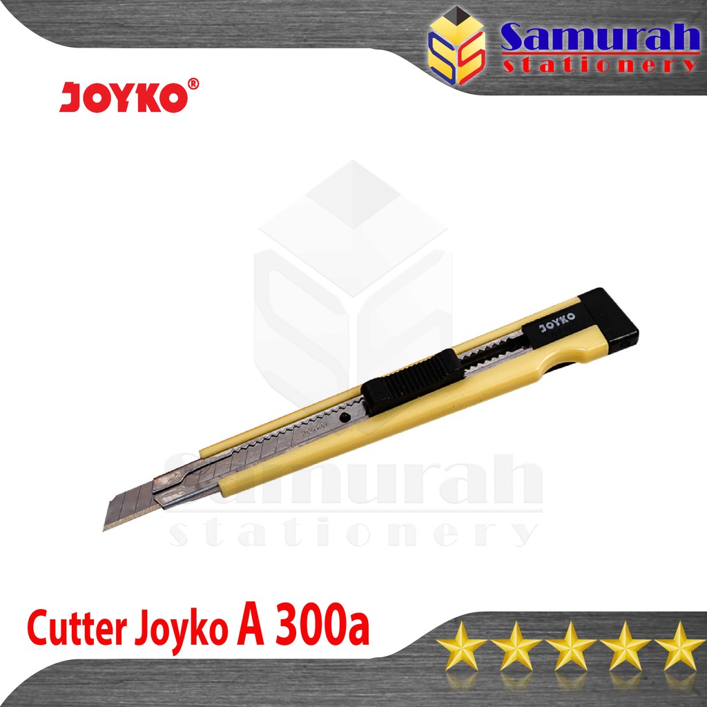 

Cutter Kecil Joyko A-300a Autolock / A300 a Pisau Potong Kertas / Small Cuter JK A 300a Autolock