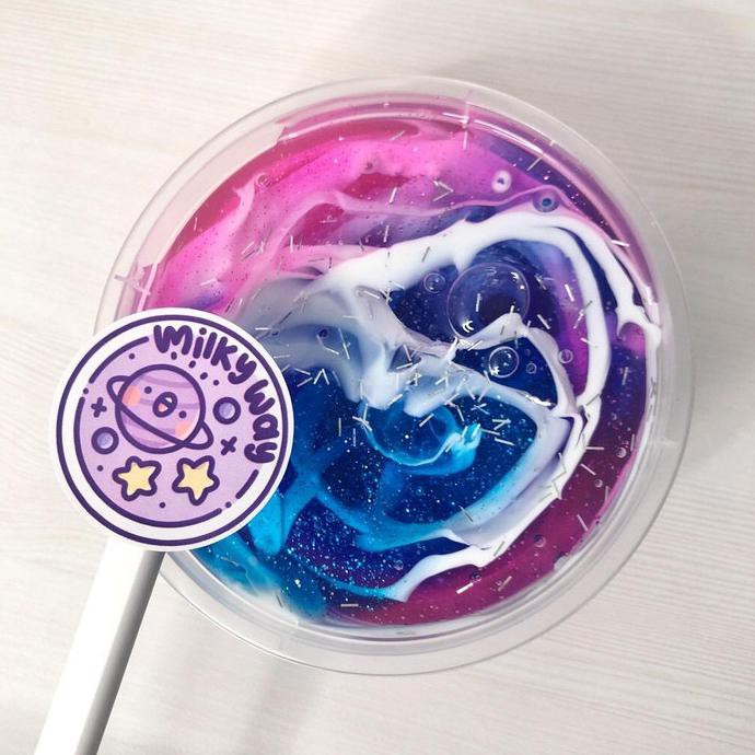 Buruan Serbu] Slime Diary / Slime Diary Id / Sdi / Slimediaryid 200Gr - Milky Way